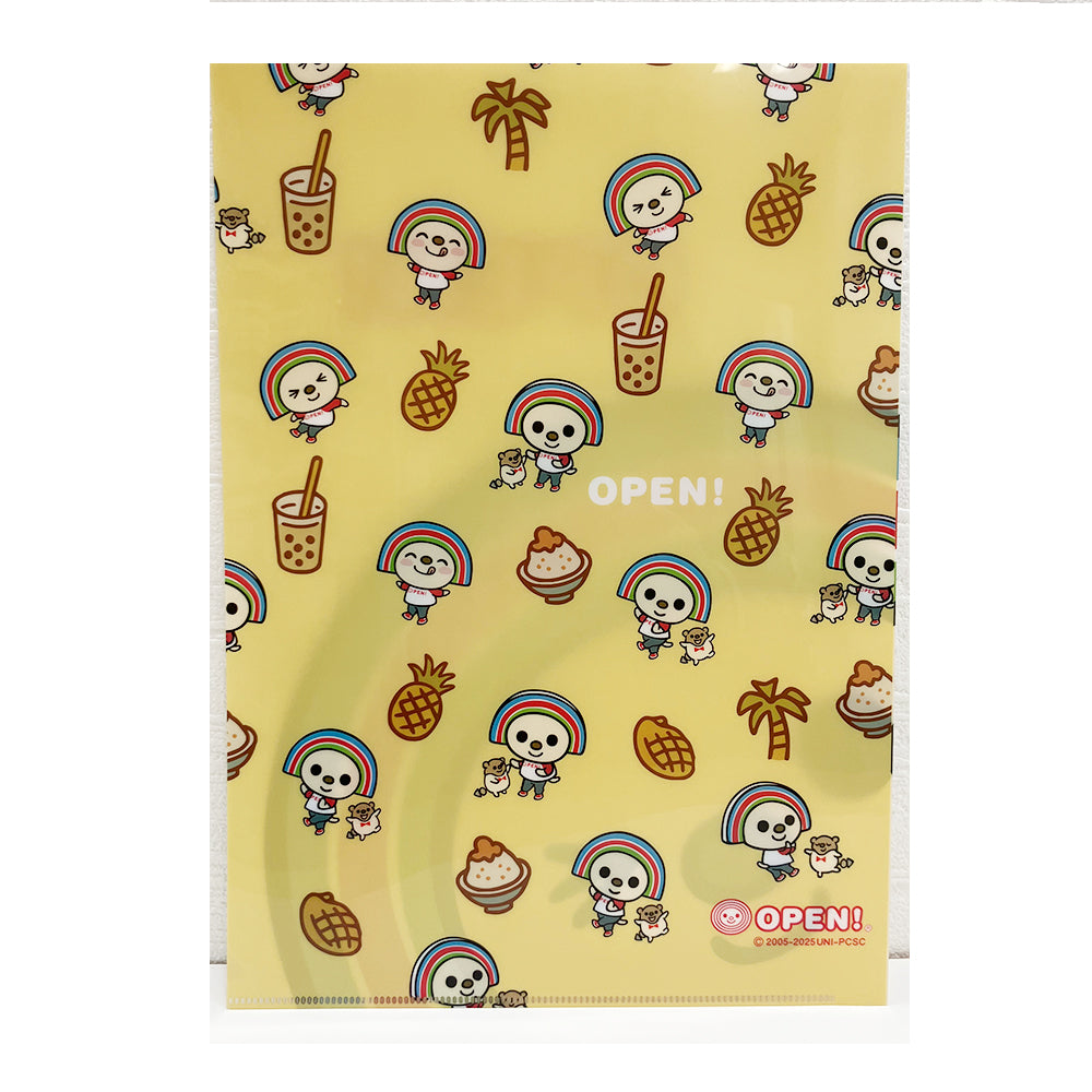 OPENちゃん 日本オリジナル A4クリアファイル(台湾)