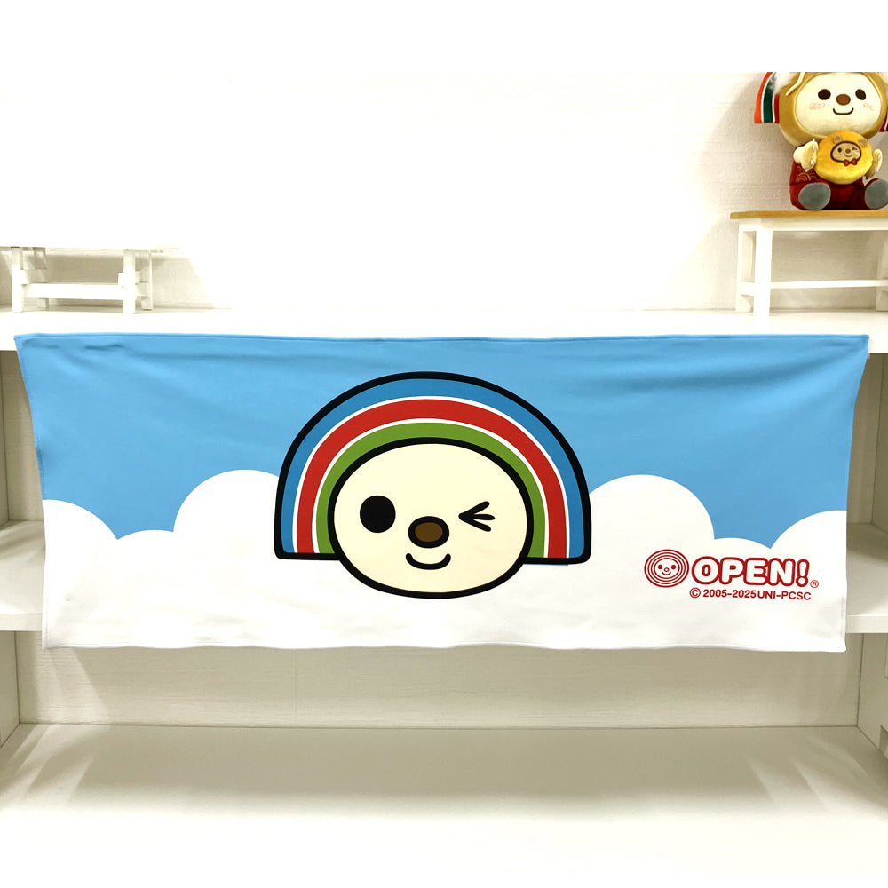 OPENちゃん 日本オリジナル フェイスタオル(スマイル)