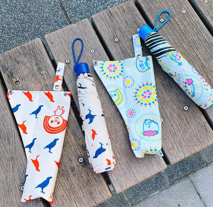 OPENちゃん　晴雨兼用折り畳み傘　花火