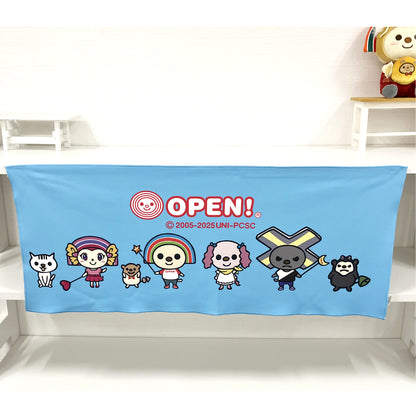OPENちゃん　日本オリジナル　フェイスタオル（フレンズ）