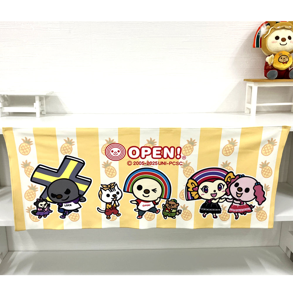 OPENちゃん　日本オリジナル　フェイスタオル（パイン）