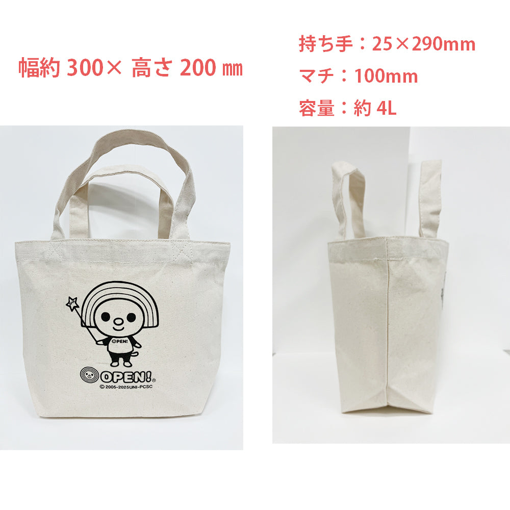 OPENちゃん　ミニトートバッグ