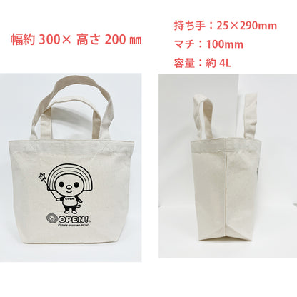 OPENちゃん　ミニトートバッグ